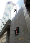 London: the Stock Exchange building - LSE - the city - photo by K.White