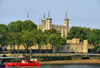 London: Tower of London seen from across the Thames river - photo by M.Torres