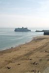 England (UK) - Ramsgate (Kent): the Primrose approaches the port - Trans Europa Ferries (photo by Kevin White)