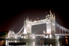 London: Tower bridge and the Thames River - nocturnal - photo by M.Bergsma