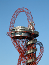 London, England: Orbit, Olympic Park - structure and platform, Stratford - photo by A.Bartel