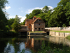 Mapledurham, Oxfordshire, South East England, UK: watermill - Mapledurham Estate - built at the time of the Spanish Armada - photo by T.Marshall