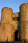 Canterbury, Kent, South East England: Westgate - city wall gates and towers - photo by I.Middleton