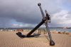 Hythe, New Forest, Hampshire, South East England, UK: old anchor and promenade by the Southampton Water - photo by I.Middleton