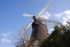 Burlesdon, Hampshire, England, UK: Burlesdon Windmill - built in 1813, the mill still grinds grain to make stoneground flour - photo by I.Middleton