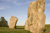 Avebury, Wiltshire, South West England, UK: Avebury stone circle - sarsen standing stones - UNESCO World Heritage Site - photo by I.Middleton