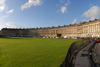 Bath, Somerset, South West England, UK: the Royal Crescent - Georgian architecture - grade I listed building - photo by T.Marshall