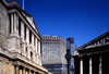 London, England: Bank of England and Royal Exchange - The City - photo by A.Bartel