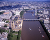 London, England: Houses of Parliament and the Thames - Aerial - photo by A.Bartel