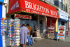 Brighton, East Sussex, England, United Kingdom: exterior of a shop selling 'Brighton rock', a sugar confectionery - photo by B.Henry