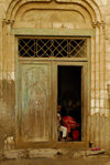 Eritrea - Massawa, Northern Red Sea region: Ottoman architecture - a door in the old quarter - photo by E.Petitalot