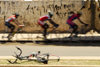 Eritrea - Asmara: bicycle race and dead bike - photo by E.Petitalot