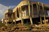 Eritrea - Senafe, Southern region: building damaged by the war - photo by E.Petitalot