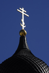 Estonia, Tallinn: Alexander Nevsky Cathedral spire detail - Orthodox onion dome - photo by J.Pemberton