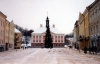 Estonia - Tartu: main square - town hall / Raekoja plats - photo by M.Torres