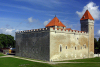 Estonia - Saaremaa island / Saare maakond / Saarenmaa - Kuressaare: Episcopal Castle and town museum - Bishop's palace - Kuressaare piiskopilinnus - Saar - photo by A.Dnieprowsky