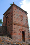 Lalibela, Amhara region, Ethiopia: Italian built chapel near Bet Maryam church - photo by M.Torres