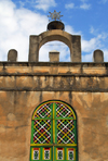 Axum - Mehakelegnaw Zone, Tigray Region: OLd Church of St Mary of Zion - detail - photo by M.Torres