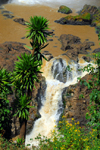 Blue Nile Falls - Tis Issat, Amhara, Ethiopia: pond and lower falls - photo by M.Torres