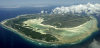 Europa Island / le Europa: the atoll and the Mozambique channel from the air - Vue aerienne - photo by Galejade - in P.D.