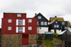 Trshavn, Streymoy island, Faroes: red and black Faroese houses of the Tinganes peninsula - photo by A.Ferrari
