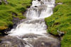 Mli, Boroy island, Noroyar, Faroes: small waterfalls - Hvannasunds kommuna - photo by A.Ferrari