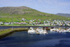 Srvgur village, Vgar island, Faroes: the harbour - fishing is the backbone of the local economy - photo by A.Ferrari