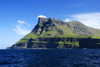 Vgar island, Faroes: rnafjall is the highest mountain on the island of Vgar in the Faroe Islands - photo by A.Ferrari