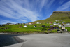 Leynar village, Streymoy island, Faroes: the beach - western coast of the island - photo by A.Ferrari