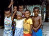 Naviti Island, Yasawa group, Fiji: Fijian children in the village of Soso - photo by C.Lovell