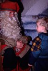 Finland - Lapland - Rovaniemi - Santa Claus receives the children - Arctic images by F.Rigaud