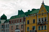 Finland - Helsinki, colourful buildings from the city center - photo by Juha Sompinmki