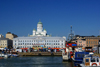 Helsinki, Finland: port, City hall and the Cathedral - Market square / Kauppatori / Salutorget - photo by A.Ferrari