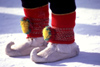 Finland - Lapland - Hetta: Sami shoes (photo by F.Rigaud)