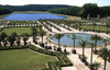 Versailles, Yvelines dpartement, France: Palace of Versailles / Chteau de Versailles - artificial pond and orangery - piece d'eau des Suisses - photo by Y.Baby