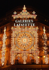 France - Paris: Galeries Lafayette - nocturnal decoration (photo by K.White)