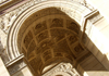 France - Paris: Arc du Carasol / Carasol arch - detail - eastern extreme of the Axe historique - photo by K.White