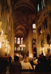 France - Paris: Notre Dame - attending mass - photo by J.Rabindra