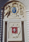 France - Lille: the city's coat of arms (photo by M.Bergsma)