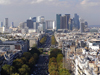 France - Paris: La Dfence and Avenue de la Grande Arme - view from the top of Arc de Triomphe (photo by J.Kaman)
