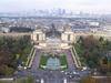 France - Paris: Trocadero and Palais de Chaillot - seen from the Eiffel Tower - photo by J.Kaman