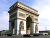 France - Paris: Arc de Triomphe at 3/4 (photo by K.White)