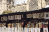 Paris, France: book market at Notre-Dame cathedral - le de la Cit - 4e arrondissement - photo by A.Bartel