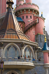 Disneyland Paris, Chessy, Seine-et-Marne,  le-de-France, France: Cinderella's Castle - Eurodisney - photo by H.Olarte