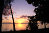 French Polynesia - Moorea / MOZ (Society islands, iles du vent): beach - tropical sunset - photo by R.Ziff