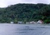 French Polynesia - Tahaa (Society islands, iles sous le vent): village (photo by Peter Willis)