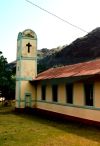French Polynesia - Ua Huka island - Marquesas: church (photo by G.Frysinger)