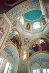 Comrat / Komrat, Gagauzia, Moldova: Church of St John - interior of the dome - photo by M.Torres