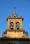 Lugo, Galicia / Galiza, Spain: bells of the San Pedro church, formerly part of the Convento de San Francisco - Praza da Soidade - photo by M.Torres