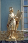 Germany / Deutschland - Brandenburg - Potsdam: golden statue in the park (photo by M.Bergsma)